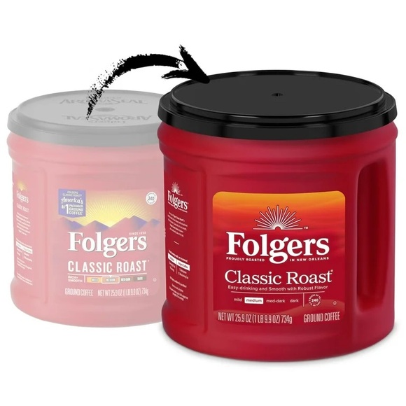 Folgers Classic Roast Coffee - Picture 3 of 7